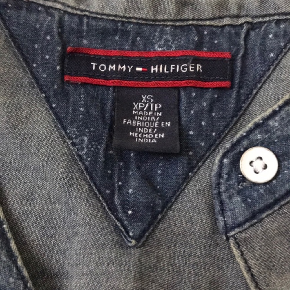 Tommy Hilfiger Women Long Sleeve Skirt Jean’s Blue ALSU00242 - Picture 5 of 7